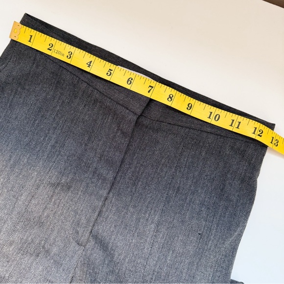 Kaelen Detachable Ruffle Wool/Cotton Trousers - Picture 8 of 10